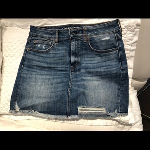 American Eagle jean skirt